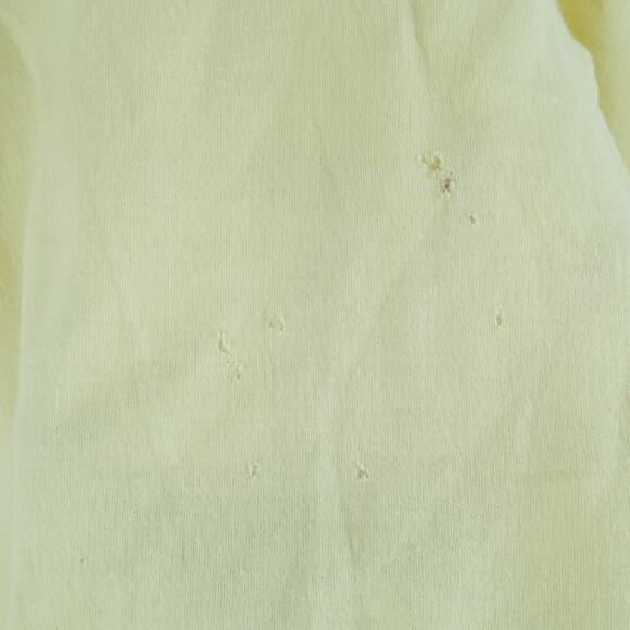 St. Croix XL Sweater V Neck Pullover Golf Butter Yellow THRASHED Vintage Grandpa - Picture 5 of 14